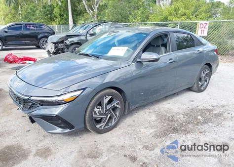 2025 Hyundai Elantra Sel Convenience from USA, damaged, VIN KMHLS4DG1SU933533